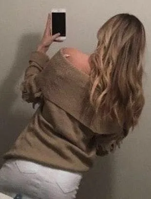 Knox Rose Tan Off Shoulder Sweater  - Image 2