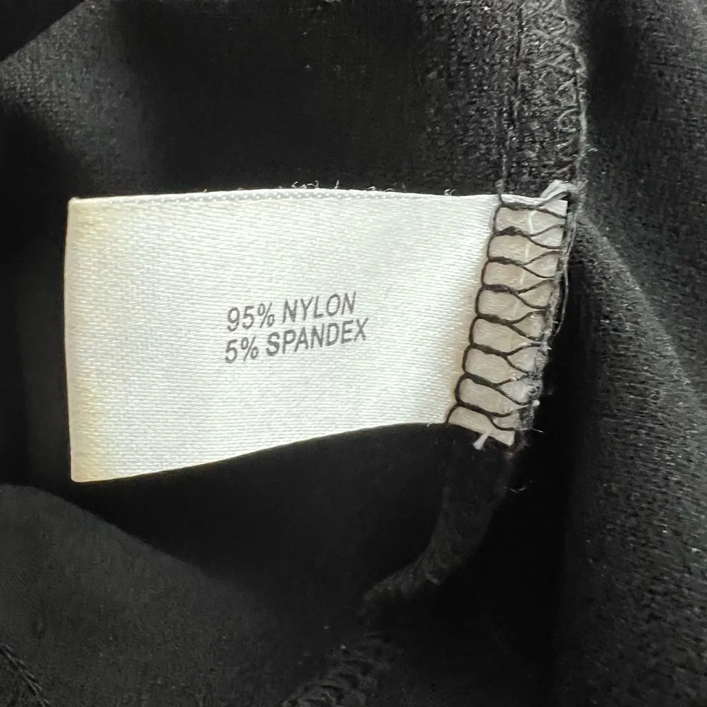 Boston Proper Travelers Skirt Black Knee Length Pencil Knit L - Image 10