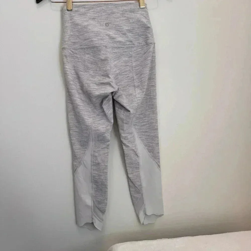 Lululemon Wunder Under High Rise Scalloped Hem Crop 23” size 4 - Image 8