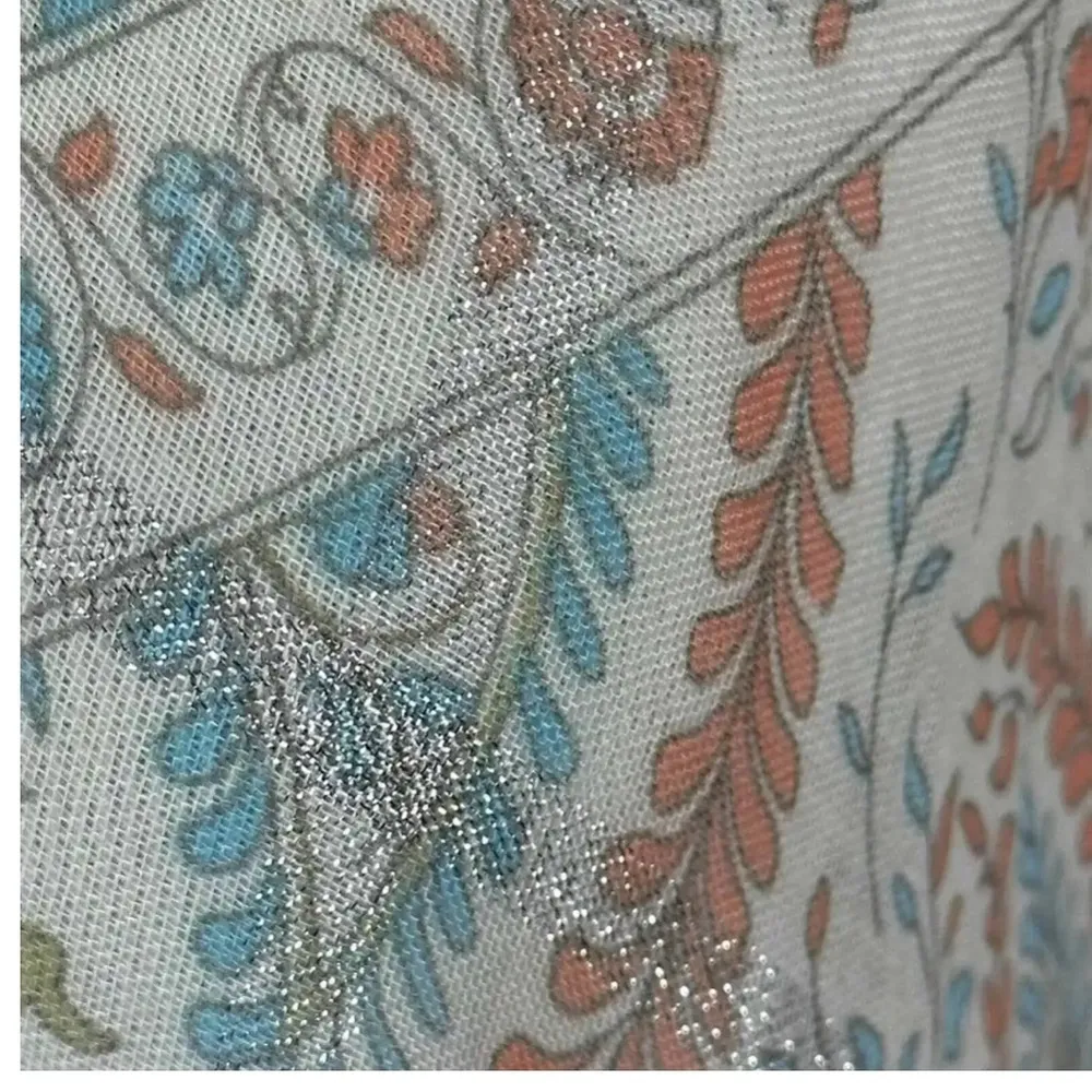 Lane Bryant Neutral Long Kimono Cover Up batik floral - Image 6