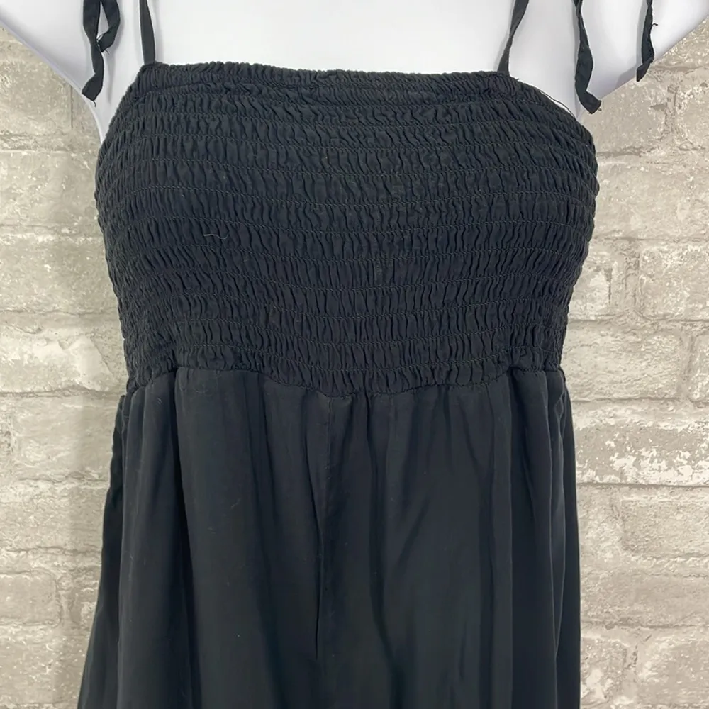 Urban Outfitters Out From Under Black Smocked Romper - Image 2