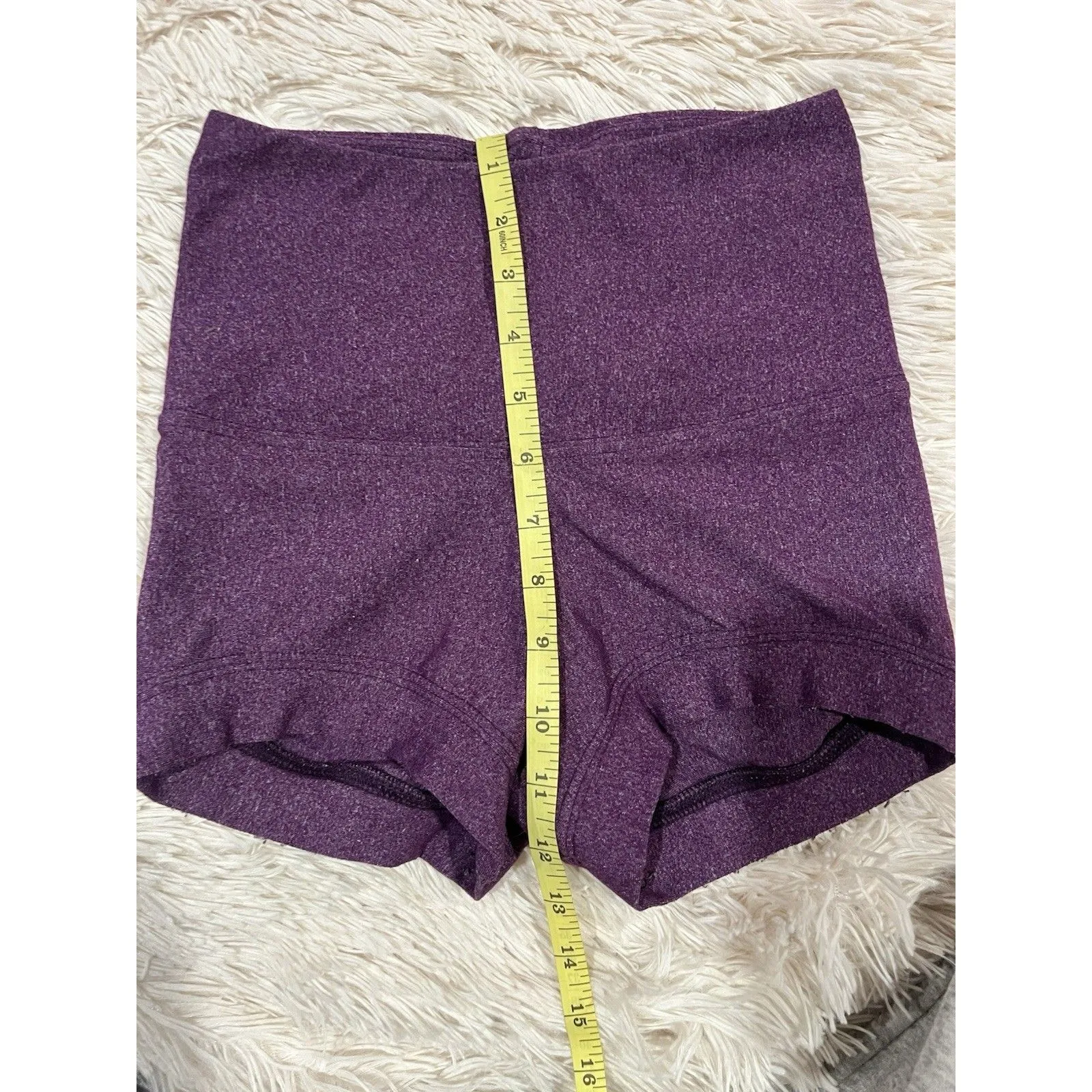 Ktrna Dance Short Size XS Adult : Purple Dance Short Heather X - Image 3
