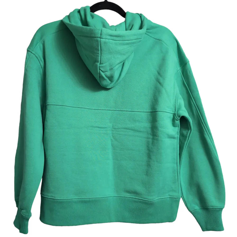 Everlane The Track Organic Cotton Popover Hoodie Green Hooded Sweatshirt S New - Image 5