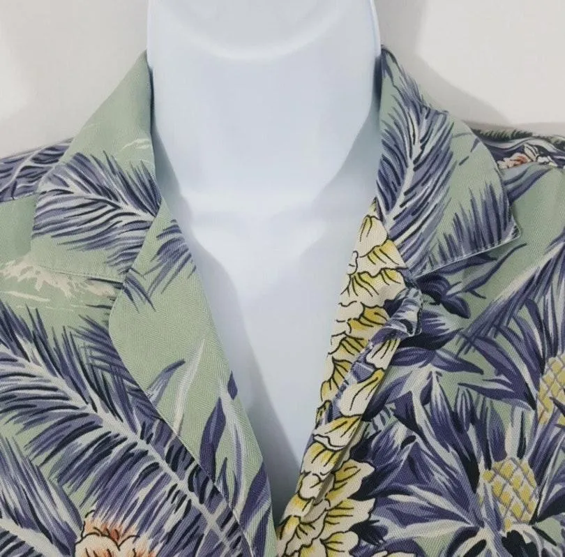 Tommy Bahama Vintage  Silk Top Size X-Small - Image 3