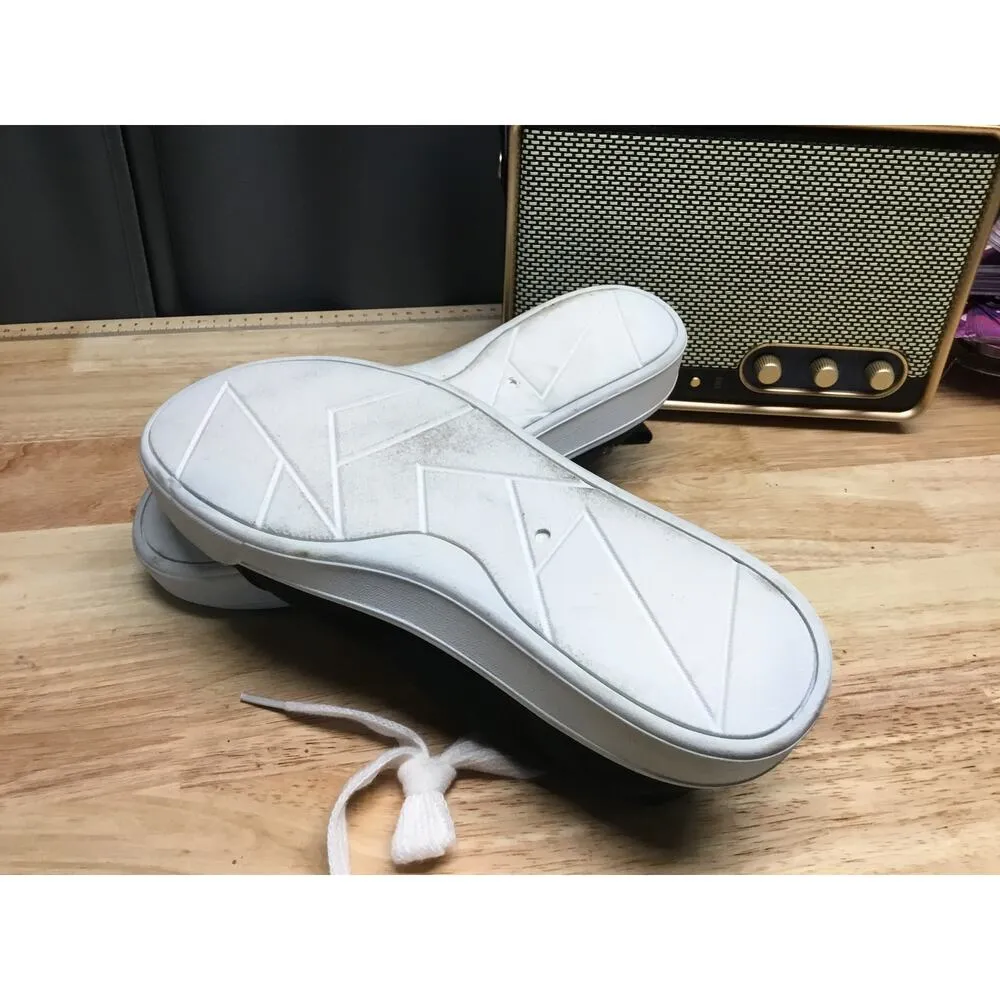 Sugar Festival Sneakers Women's 9 Black White Canvas Low Top Comfort Shoes - Image 6