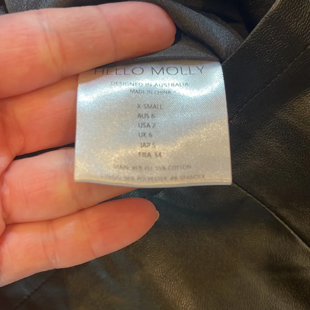 NWT  Leather skirt - Image 3