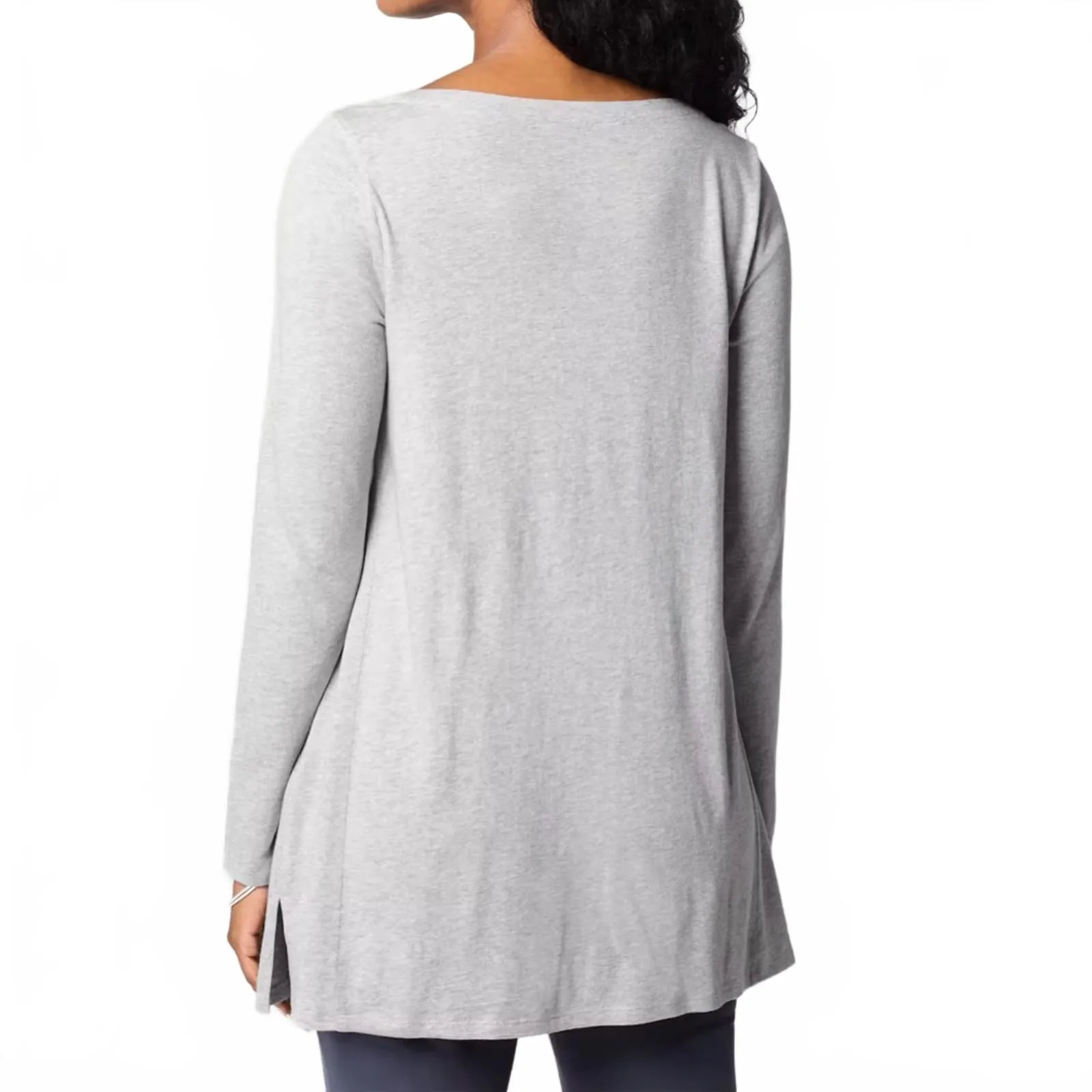 J. Jill Pure Jill Embroidered Dipped - Image 2