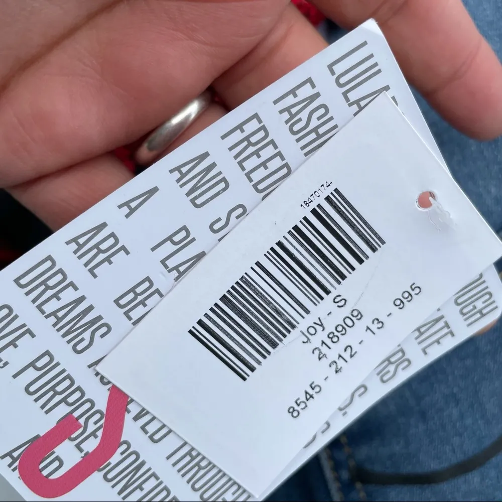 NWT Lularoe Women’s Vest Black Red Floral Sleeveless Long Duster Small - Image 7