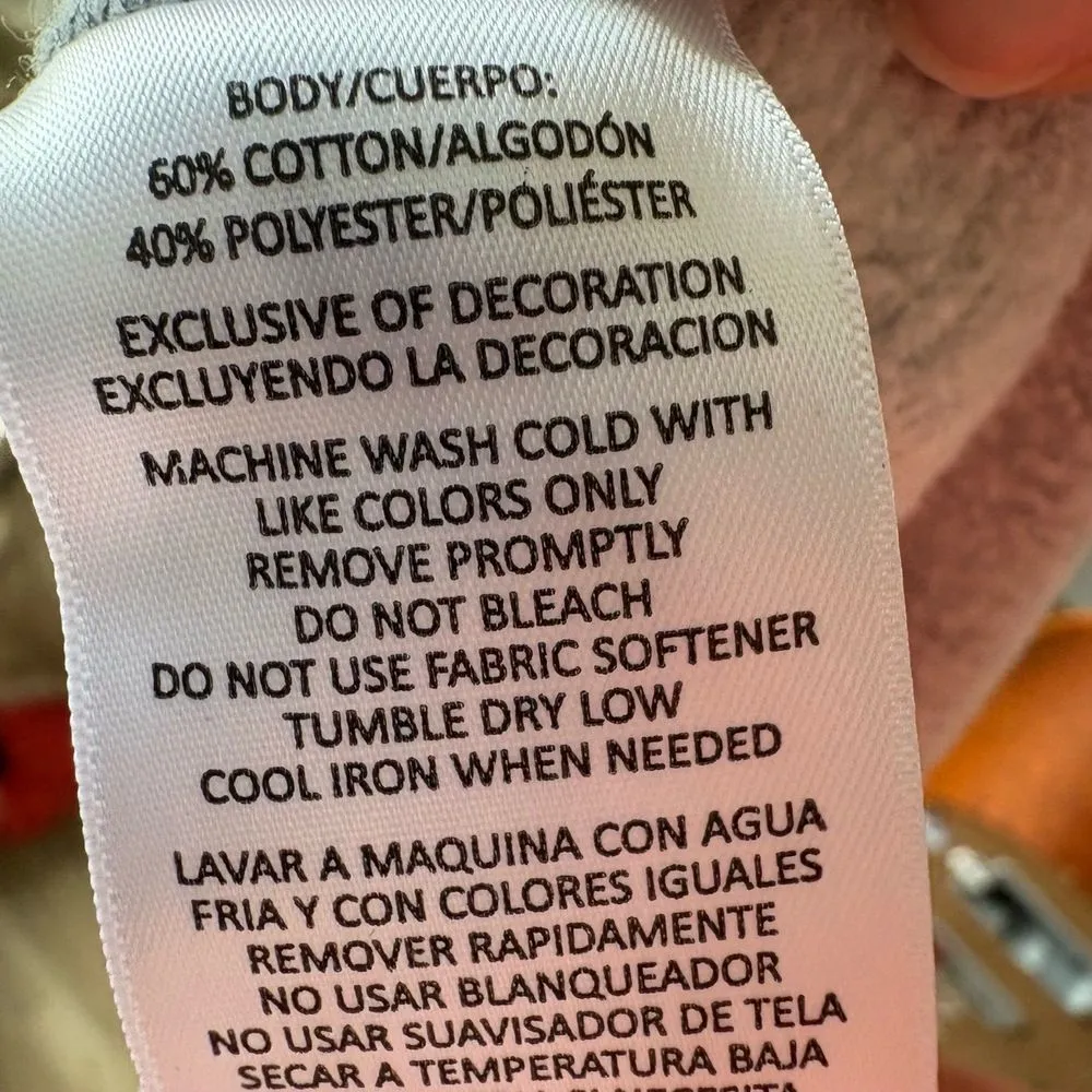 Calvin Klein XXL Gray Hoodie Long Sleeve Branded Drawstring Athleisure - Image 6