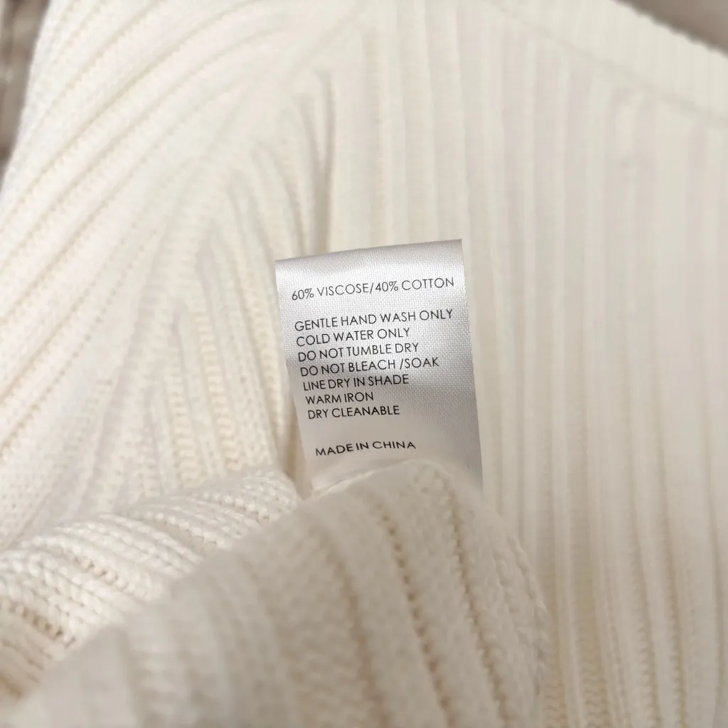 Sancia Epela Jumper Sweater White Size M - Image 6