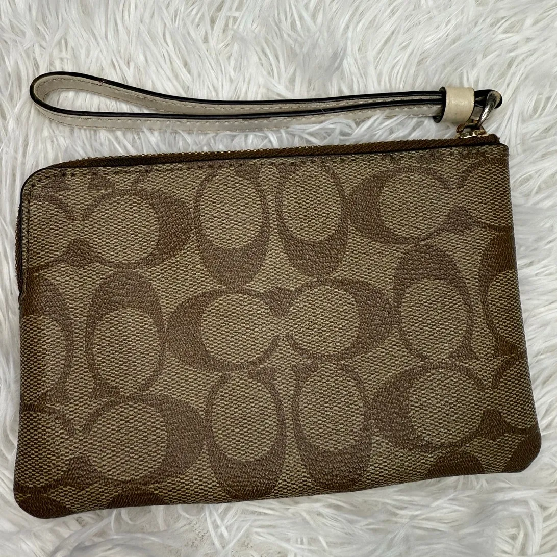COACH Coated Canvas Wristlet - Image 2