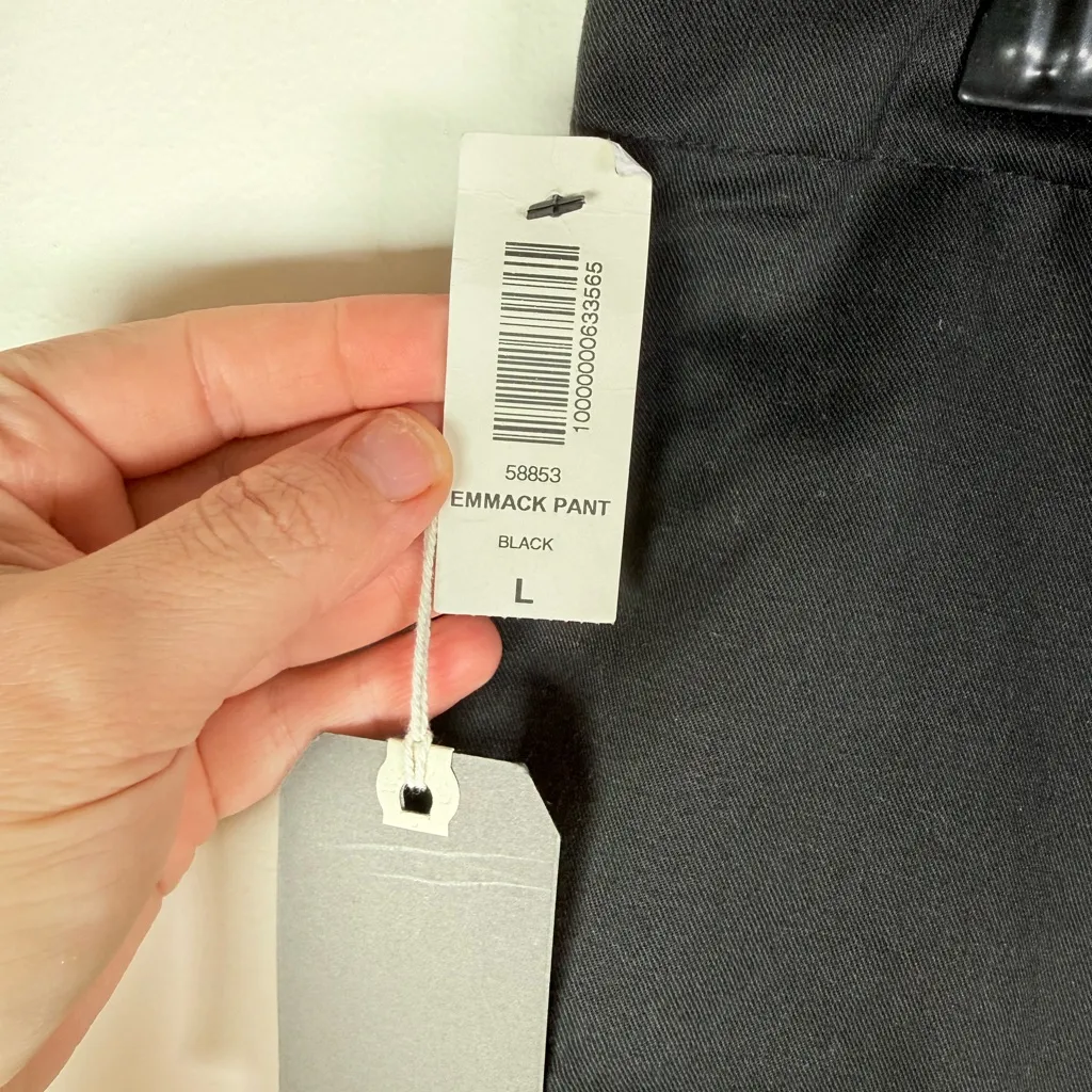 Wilfred Free Emmack Pant Black Drawstring Tapered Trouser - Image 7