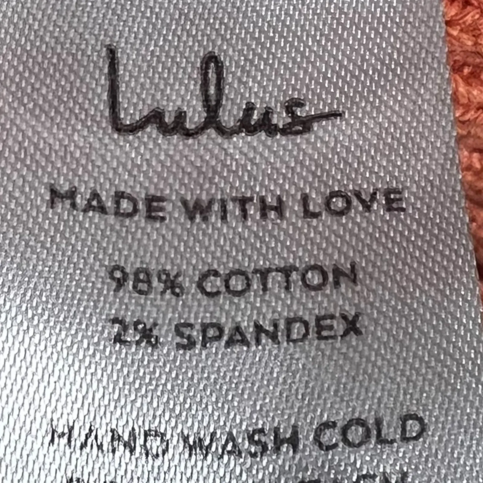 Lulus Knit Cropped Tank Top Square Neck Ribbed Orange Size S - Image 5