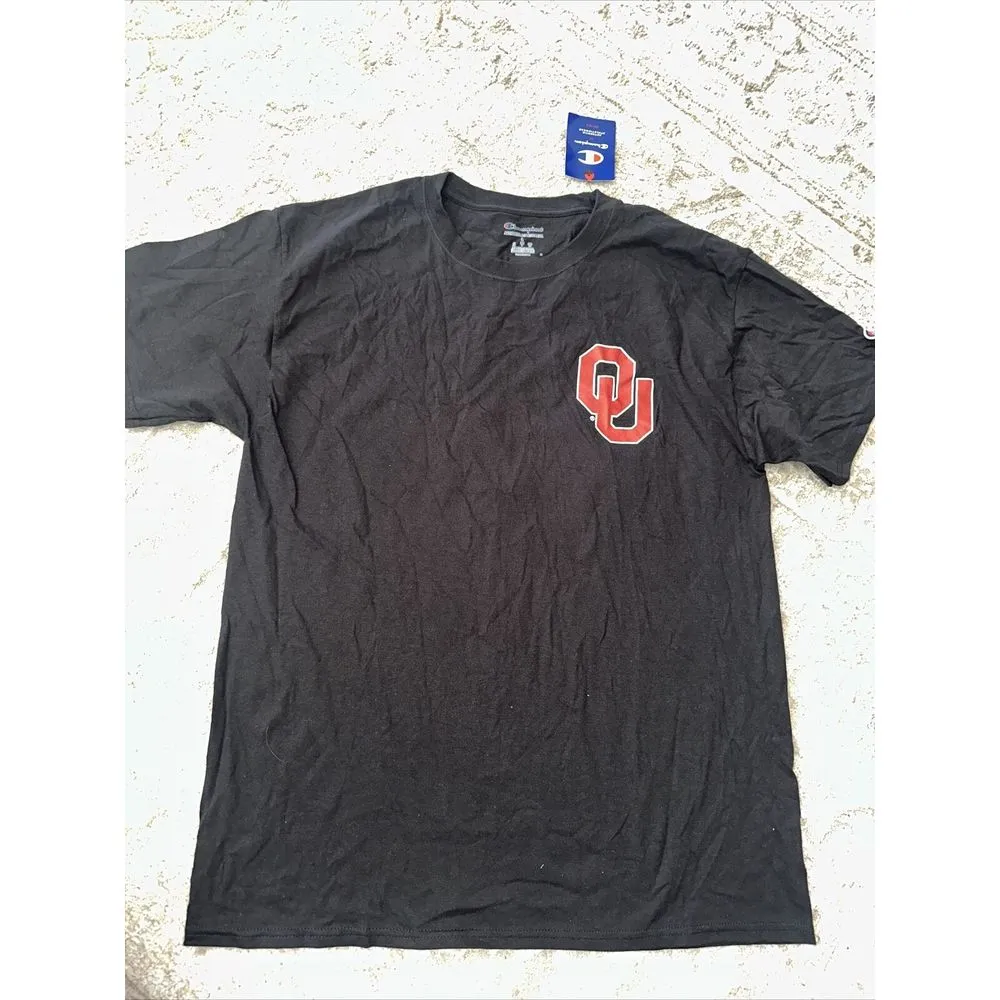 OU Football Oklahoma University Sooners Graphic T-Shirt Nwt L AthleticSporty‎ - Image 2