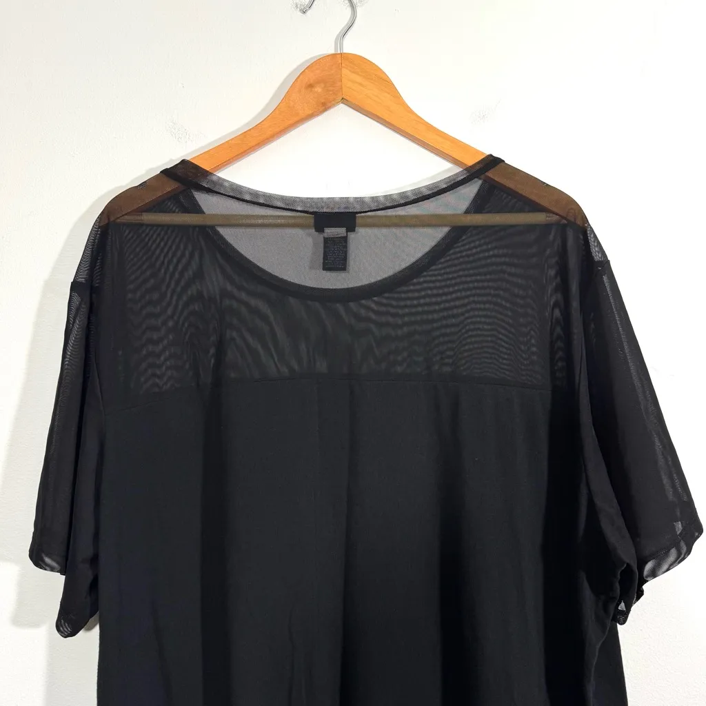 Torrid Mesh Insert Snake Graphic Shirt - Image 7