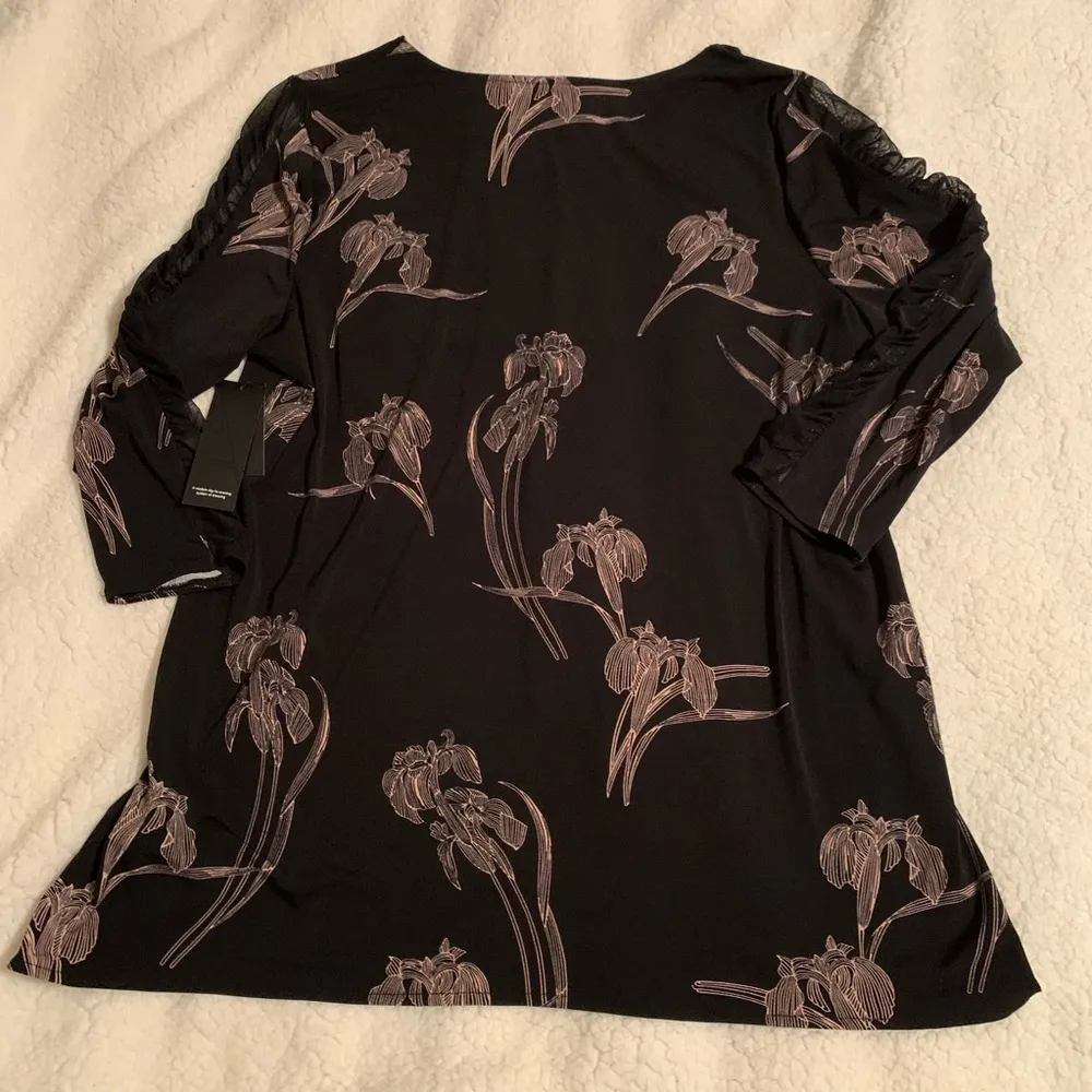 Alfani Floral Print Ruched - Image 5