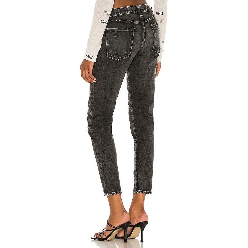 Moussy Vintage Lenwood Skinny Size 30‎ New with Tags Black - Image 4