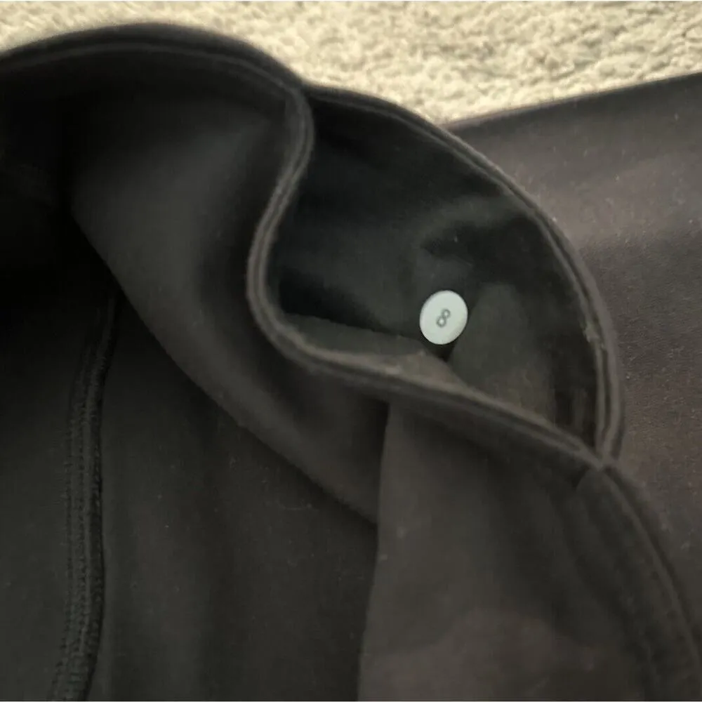 Lululemon Wunder Under Size 8 Black Luon Crop Cropped - Some Pilling, See Photos - Image 7