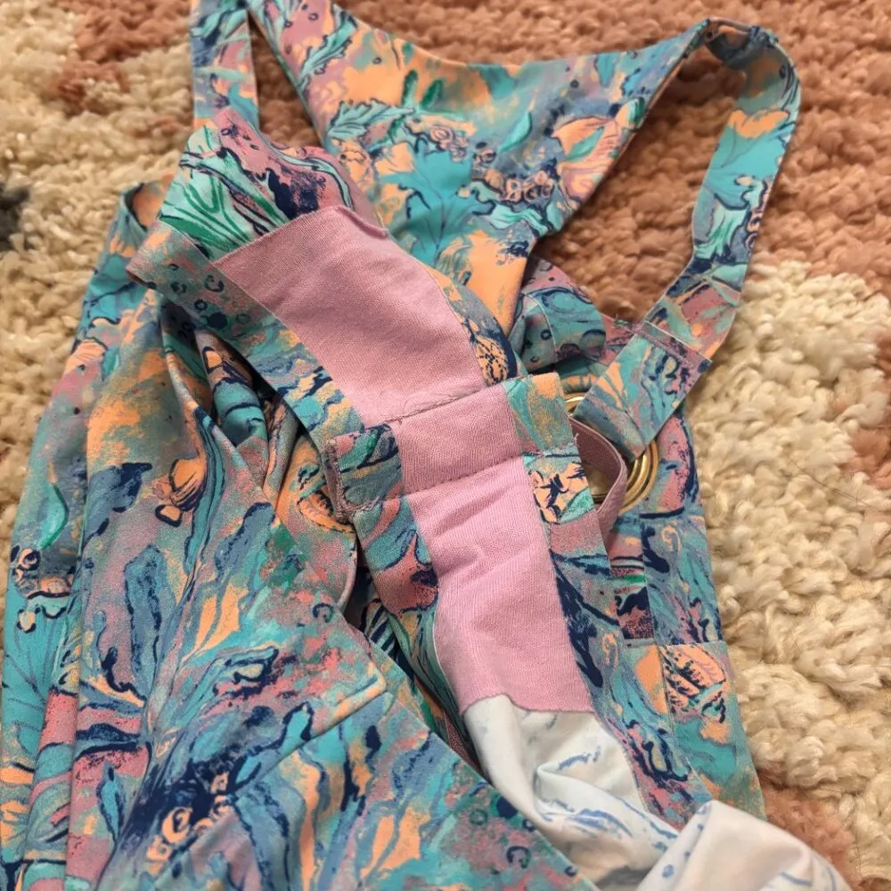Urban Outfitters Out From Under Womens One Piece Swim Abstract Bathing Suit Sz M - Image 5