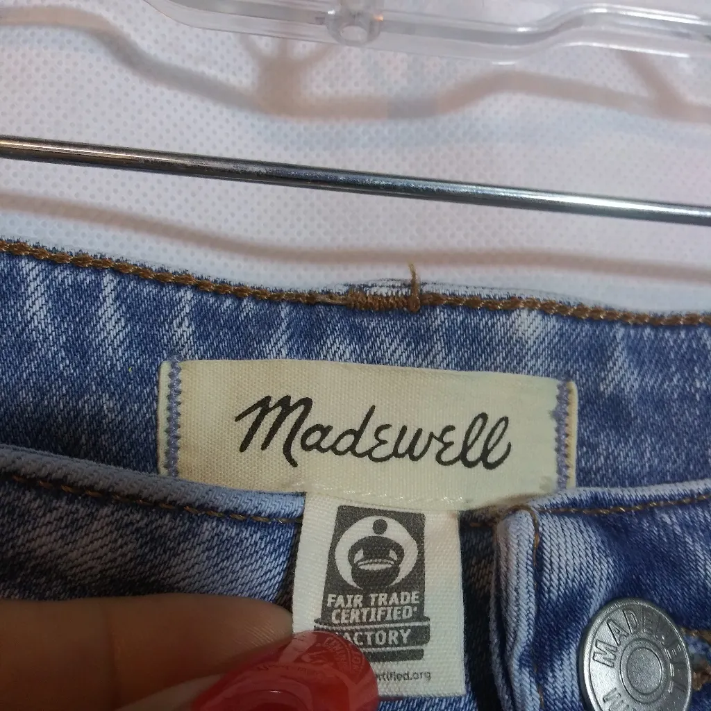 Madewell Curvy 10" High-Rise Roadtripper Authentic Skinny Jeans Size 24W - Image 5