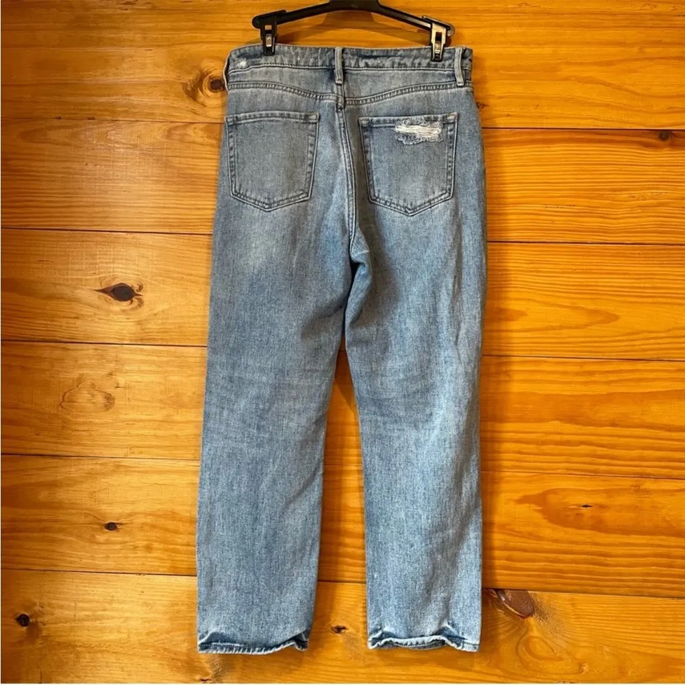 PacSun Light Blue Distressed High Rise Mom Jeans 26 - Image 6