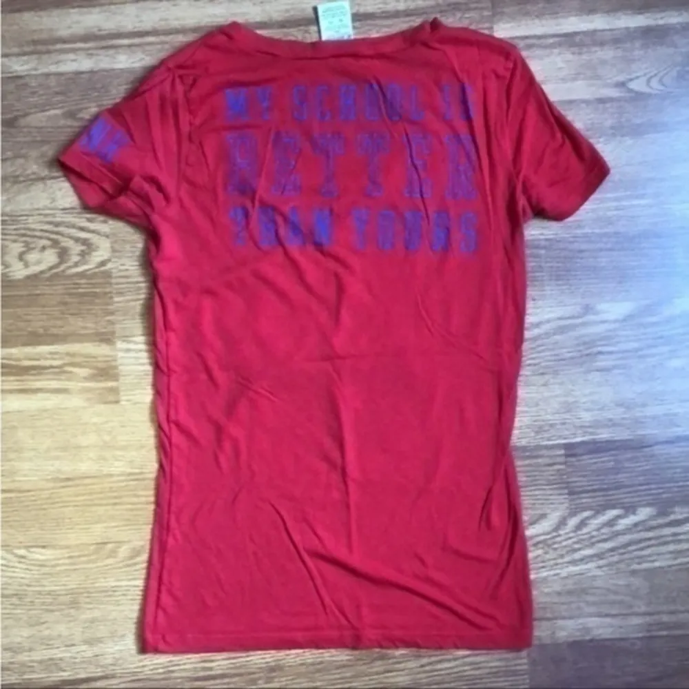 PINK Victoria’s Secret University of Kansas Jayhawks Shirt XS NCAA - Image 4