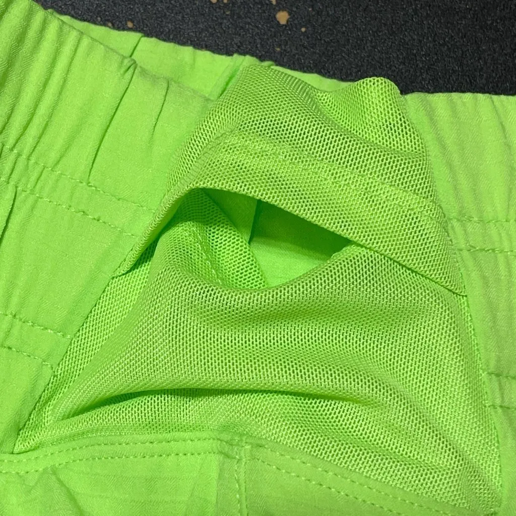 New New MTA Sport Short Neon Green XL Extra Large Athletic Running - Image 4
