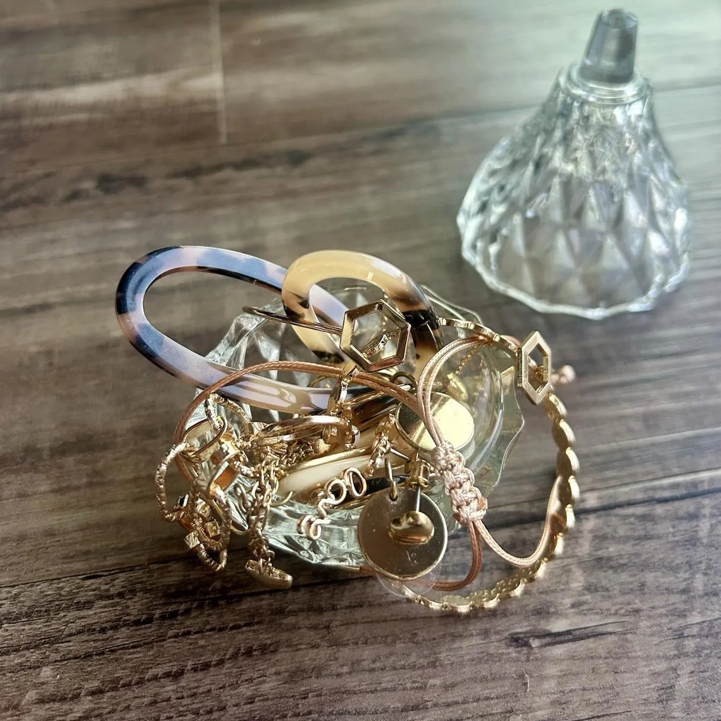 Mystery Jewelry Jar: Golden Browns Boho Chic Glam! All Wearable, No Junk! Brown - Image 5