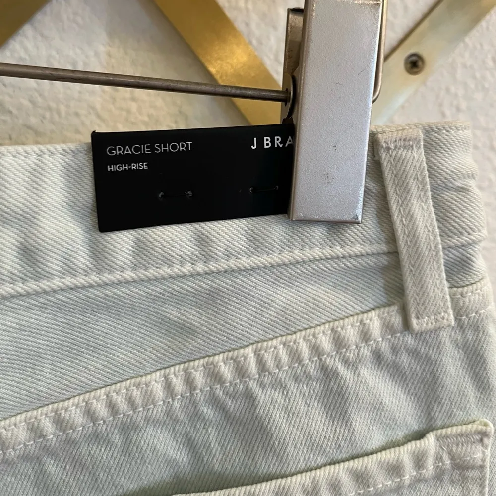 NWT J Brand Gracie High Waisted Cut Off Shorts Turks 28 - Image 5