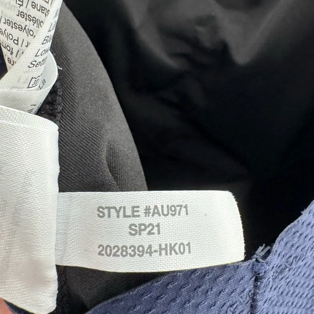 J.Crew Scallop Pique Scoopback One-Piece Swimsuit Navy Blue Size 24 NWT - Image 12