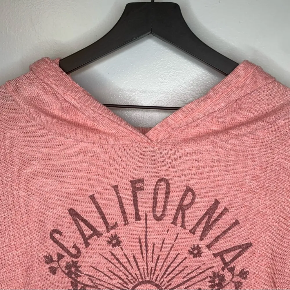 Sonoma Waffle Weave Hooded Lightweight Pullover Sweatshirt Size XL - Image 3