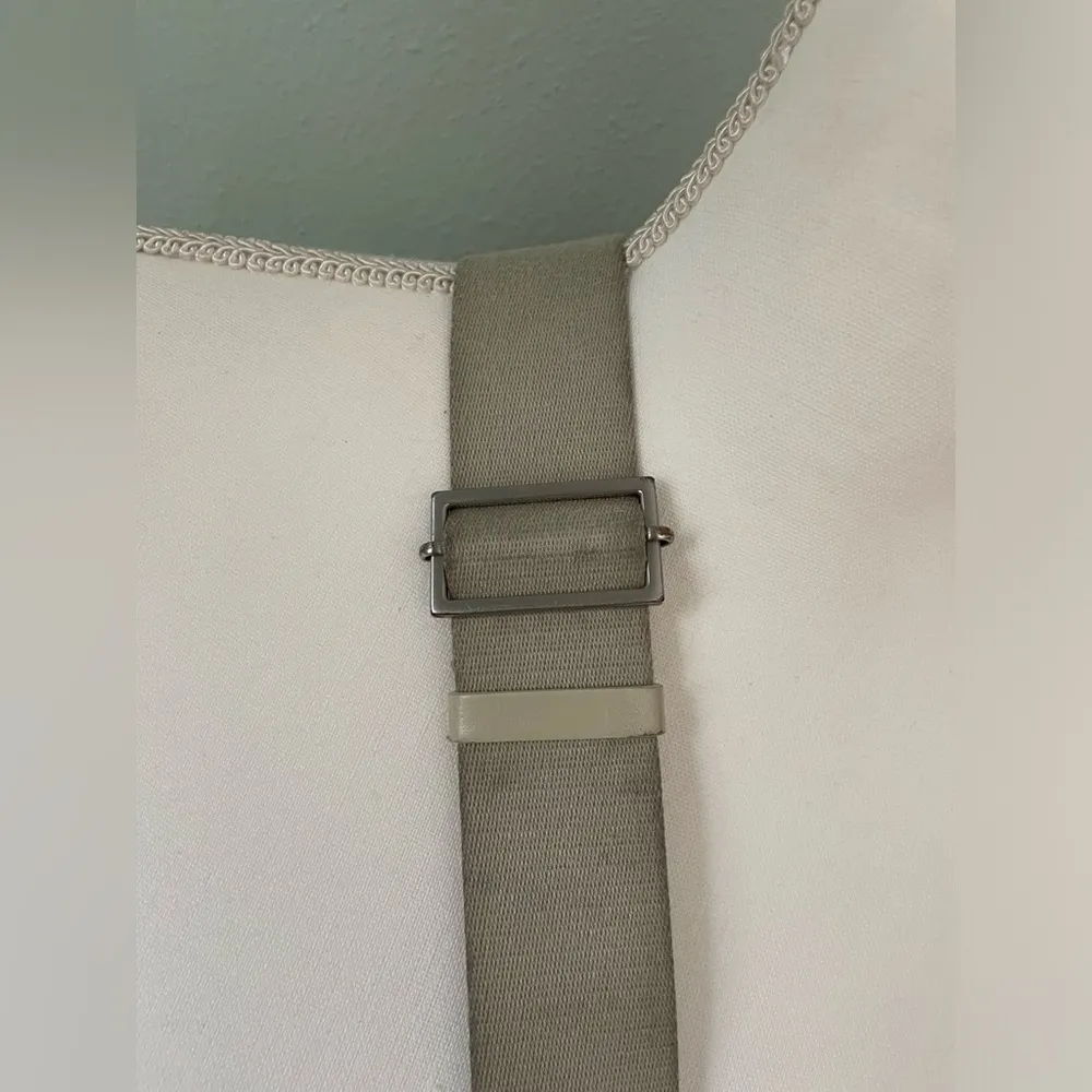 Everlane Form Bag Cream Leather Crossbody - Image 3