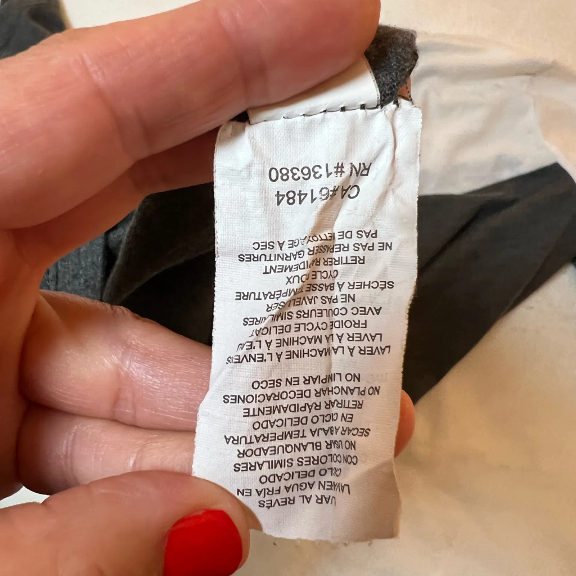 NFL Las Vegas
Raiders Lateral Script 34 Sleeve V-
Neck Tri-Blend‎ T-Shirt Size L - Image 6