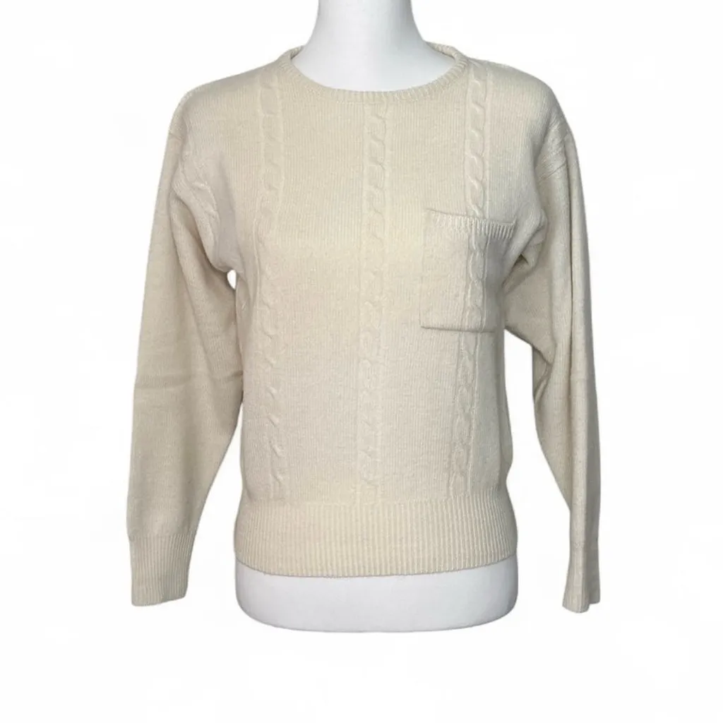 Vintage Wool Sweater Size M - Image 2