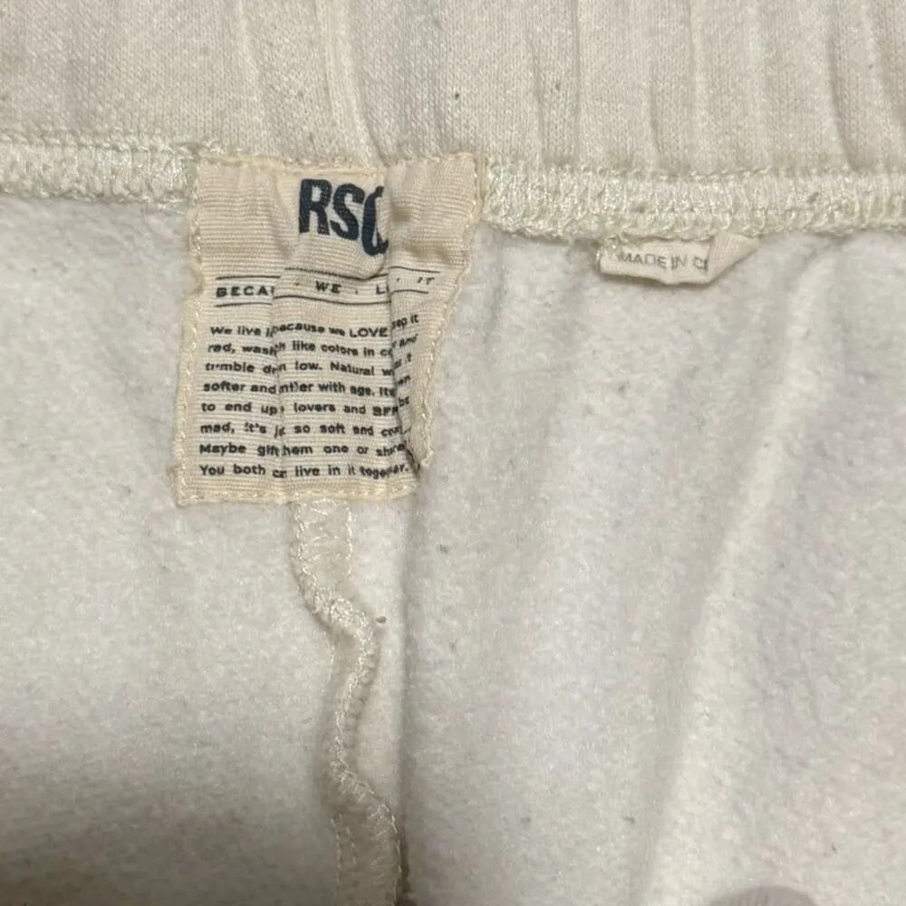 Pacsun cream sweatpants joggers - Image 3