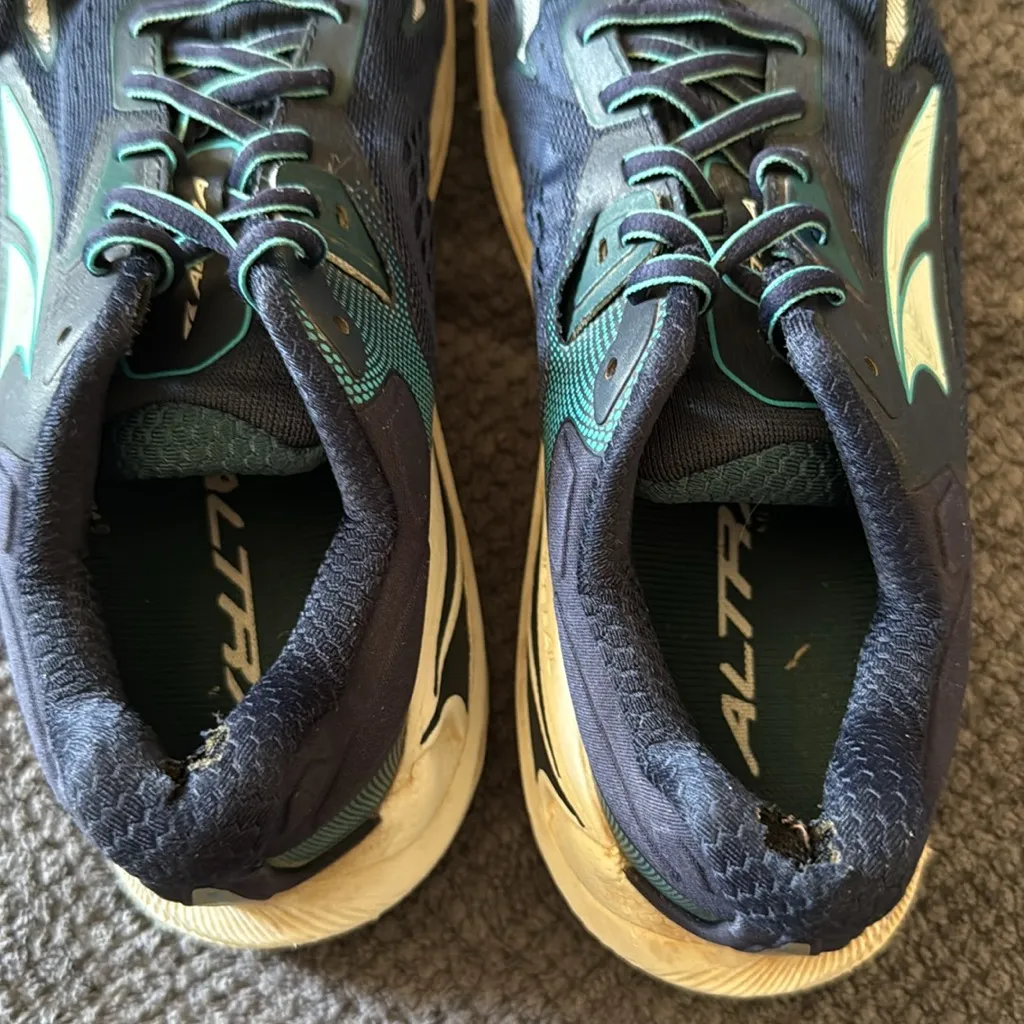 Altra Paradigm 6 Women’s Running Shoes Size 10 Dark Blue Sand‎ Athletic Sneakers - Image 6