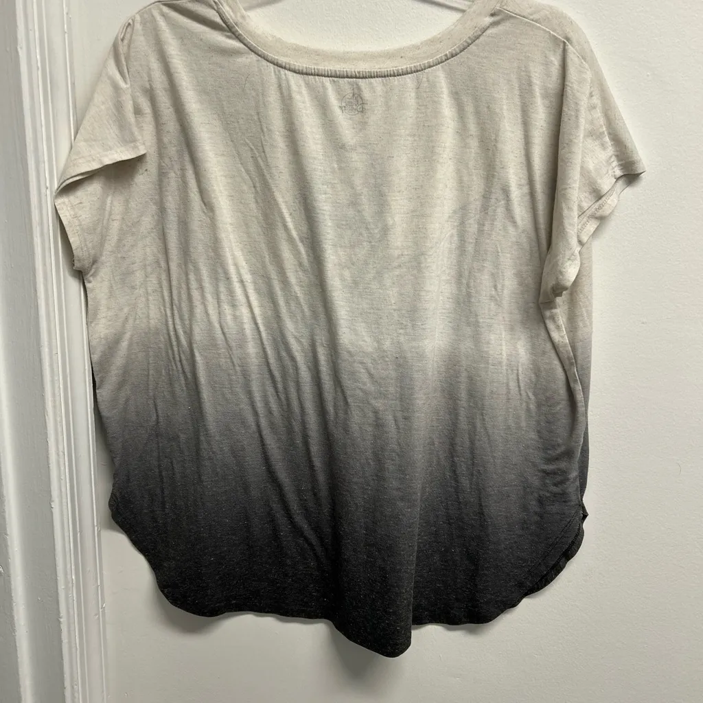 Disney Black and White Maleficent Short Sleeve Tee - Image 3