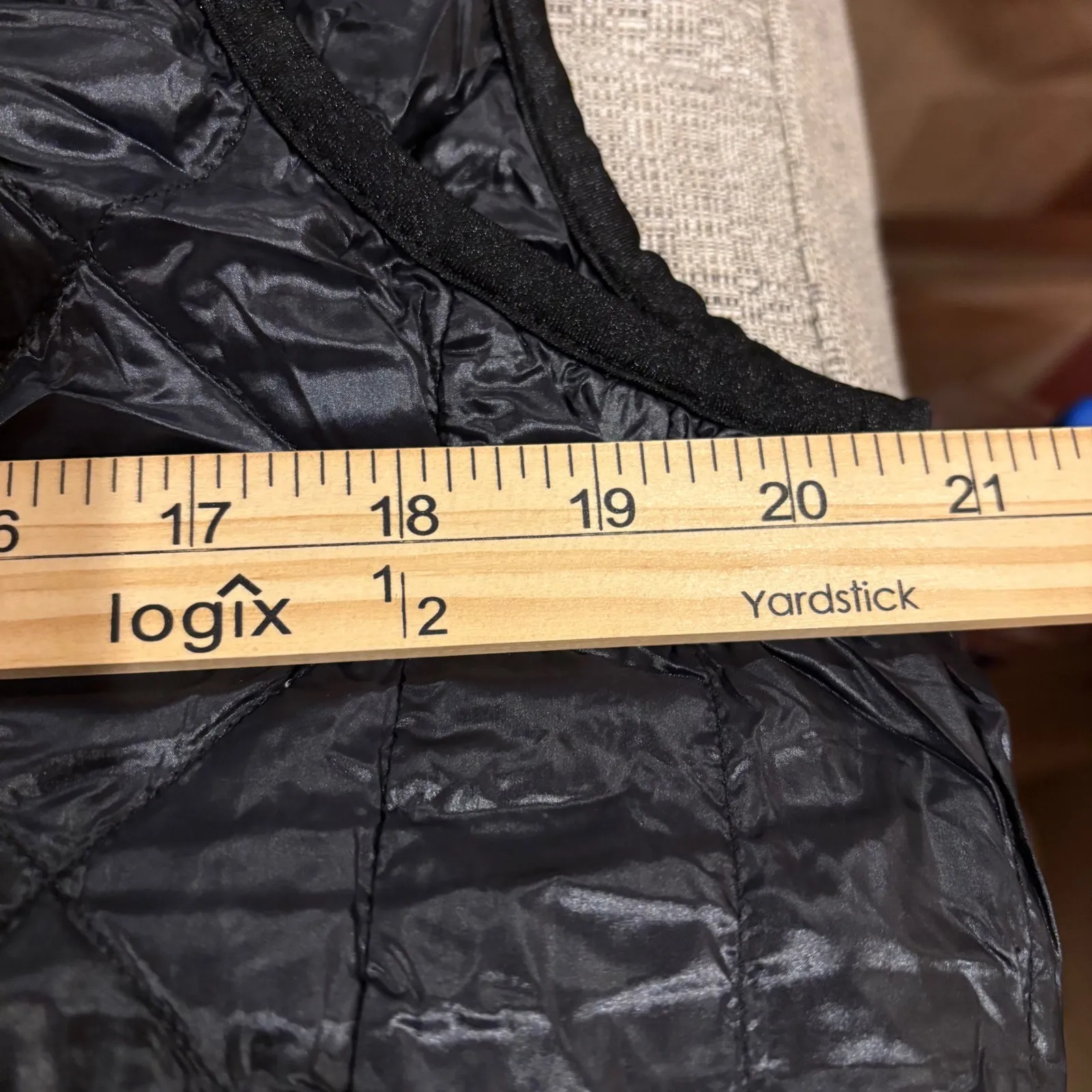 Uniqlo Ultra Light Down Puffer Vest Coat Jacket‎ Black Mens Size M - Image 8