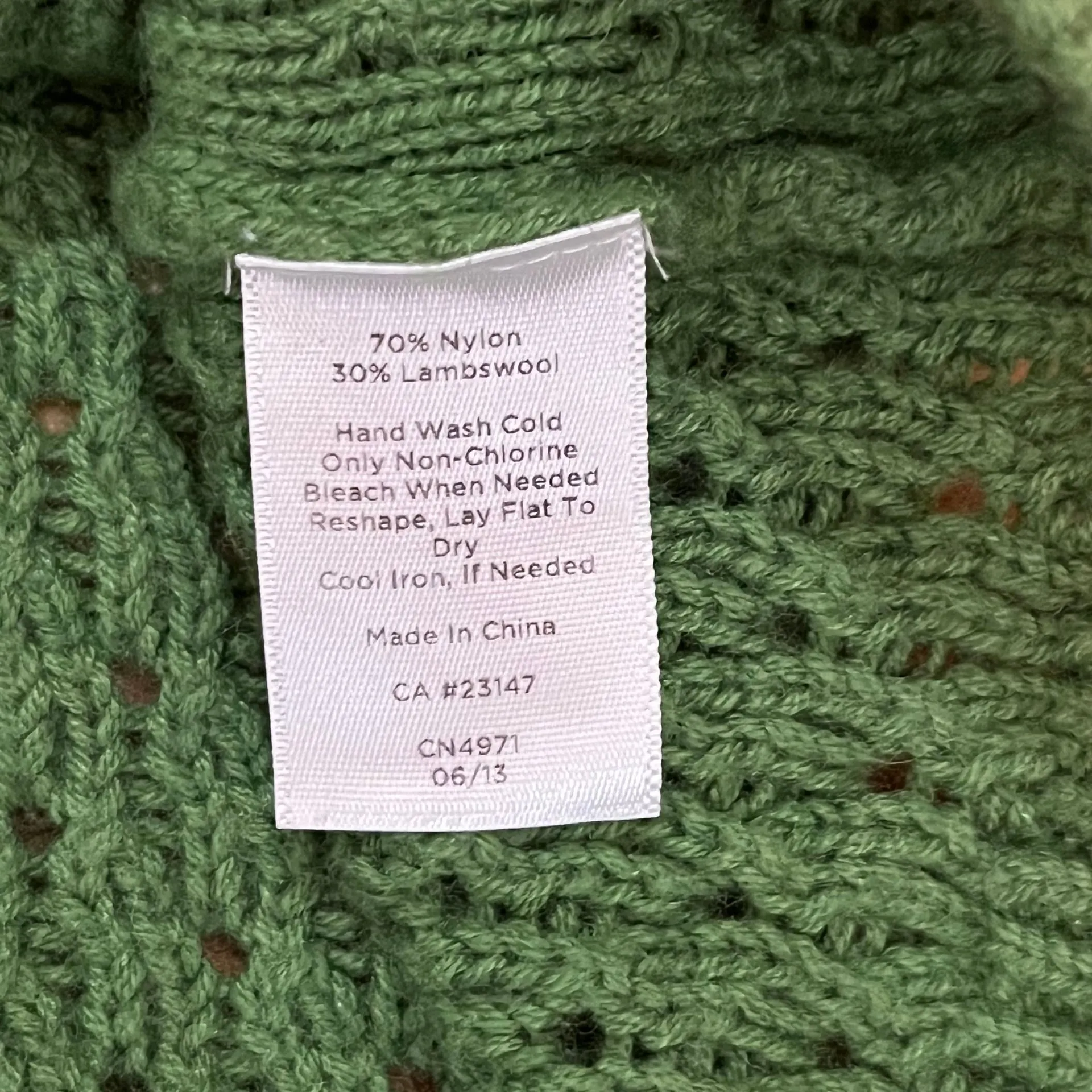 Talbots Open Knit Cable Crewneck Sweater - Image 6