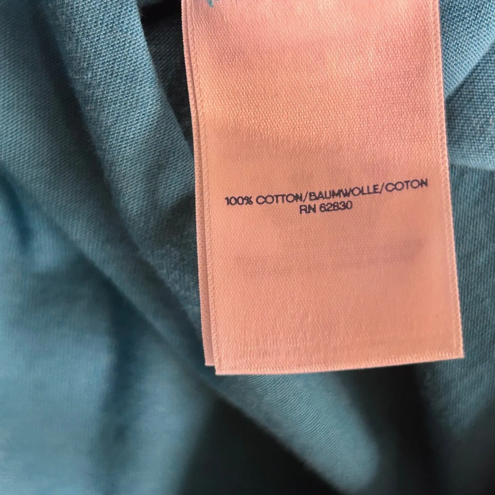 Lands End Shirt Teal 3X - Image 8