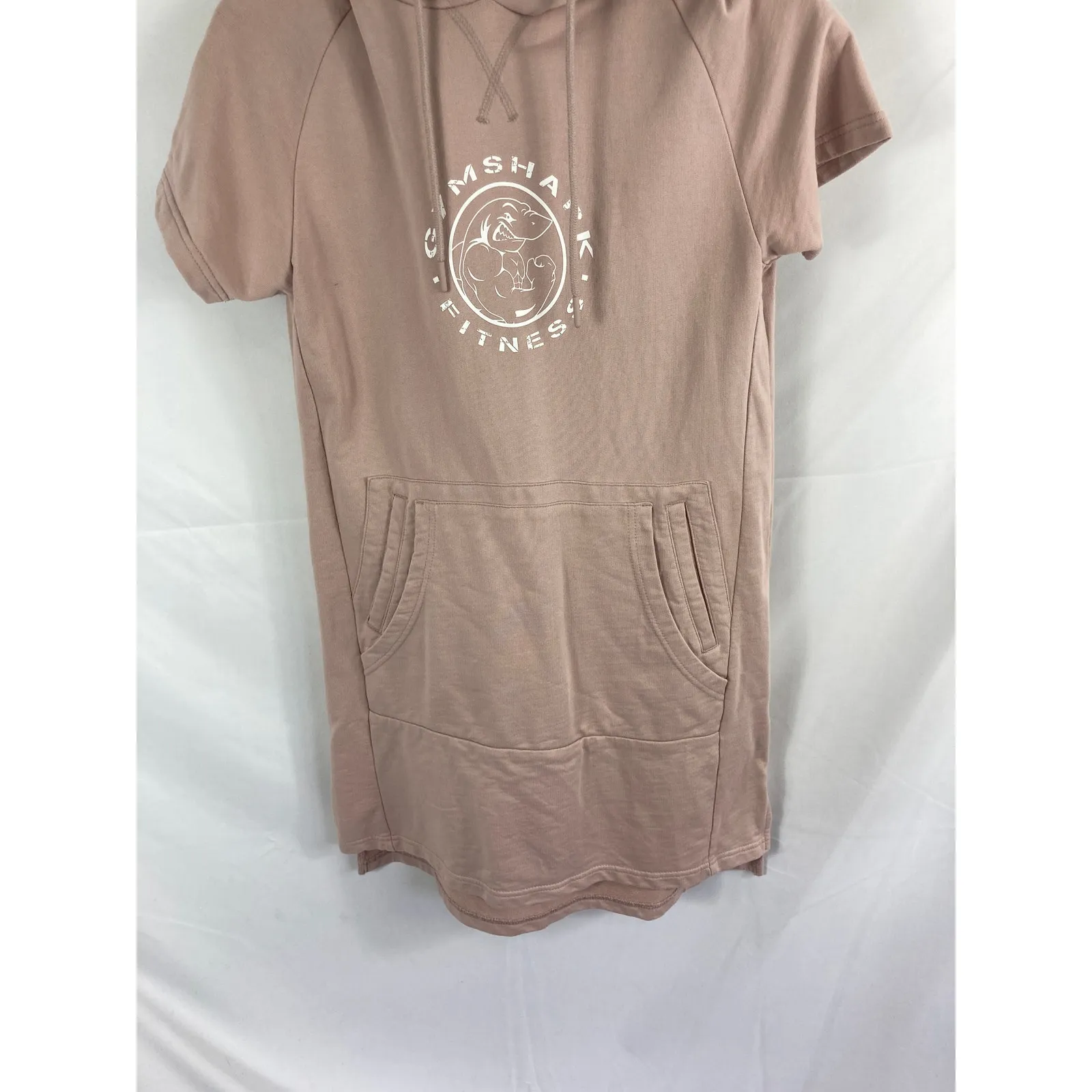 Gymshark Legacy Fitness Lounge Sweatshirt Dress - Pink Size XS - Image 2