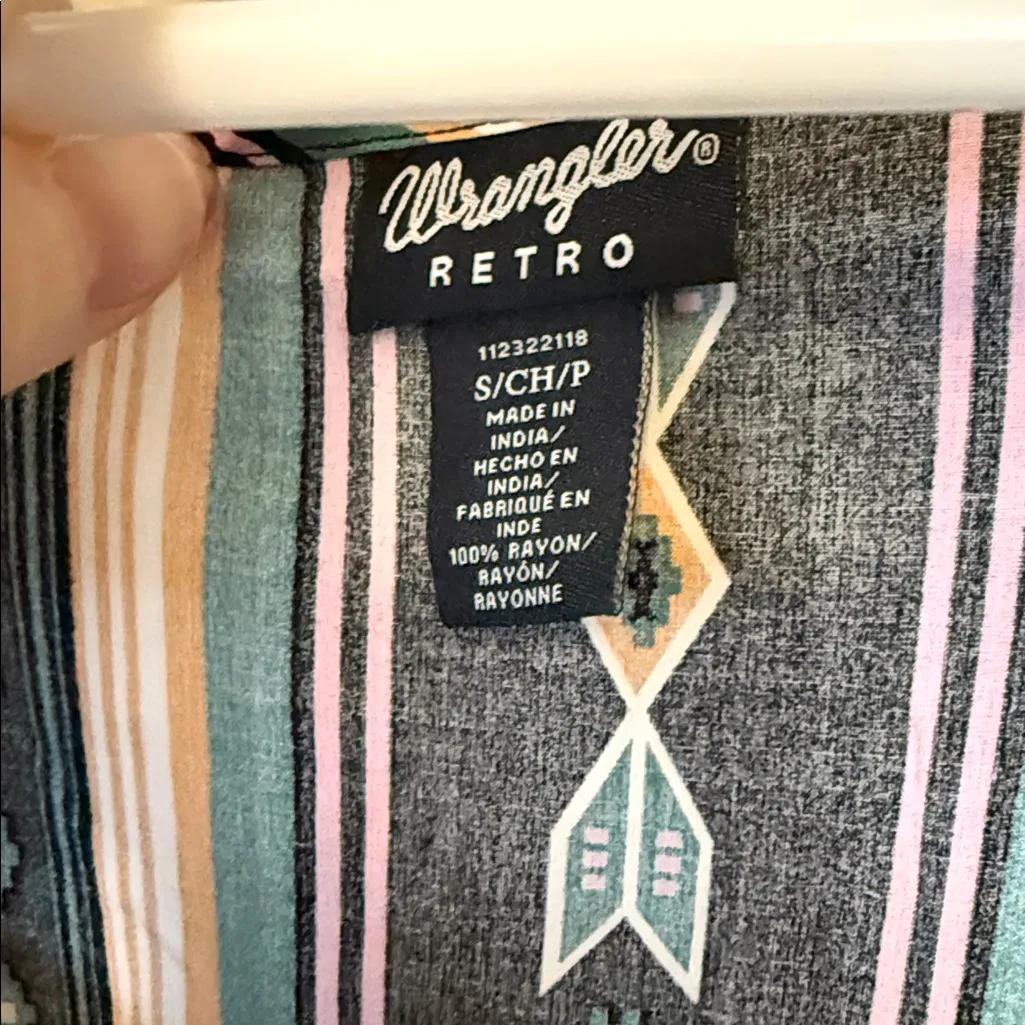 Wrangler Retro Elegant Striped High - Image 5