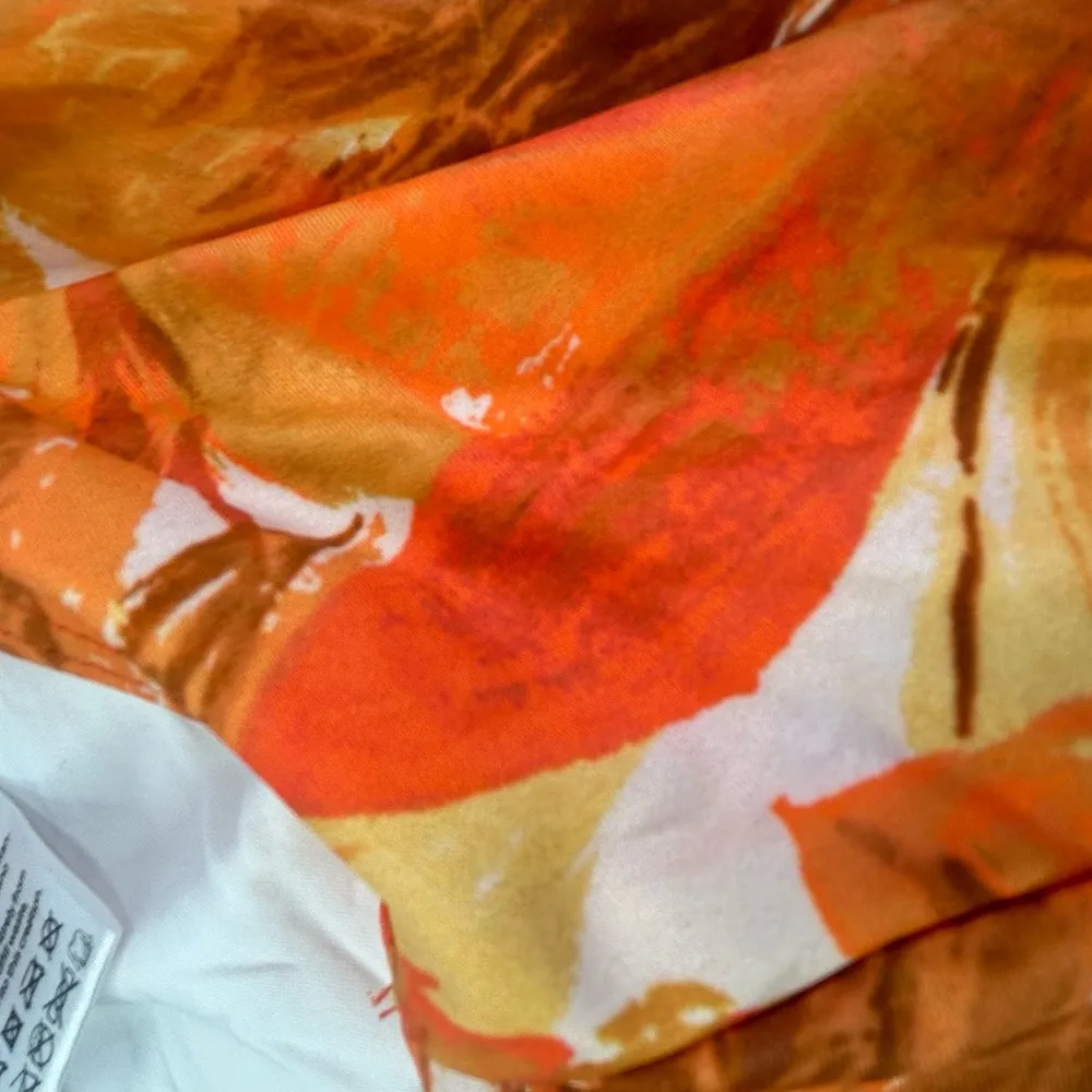 NEW Atmosea x Free People Wild Ocean Surf Bikini Bottoms Orange XL - Image 6