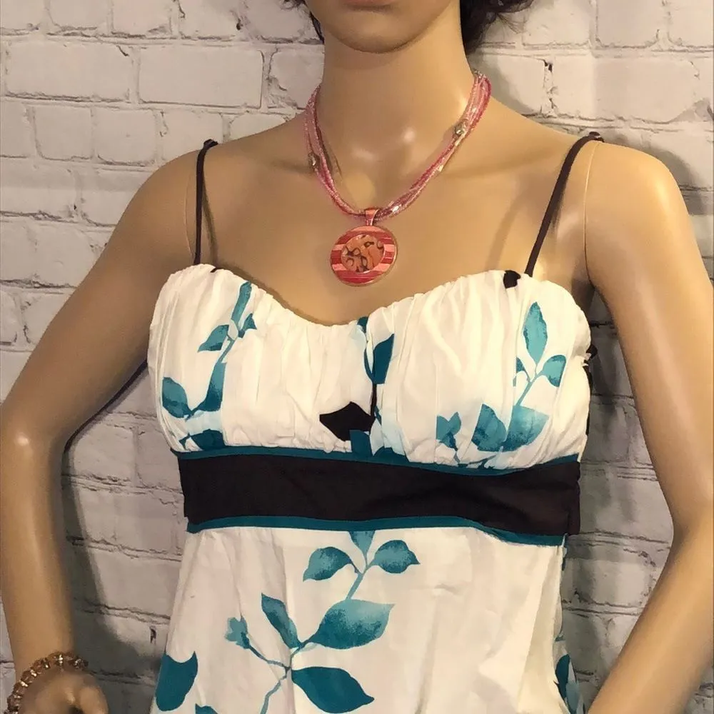 Speechless Floral Sundress Spaghetti Straps Juniors Size 7 - Image 2