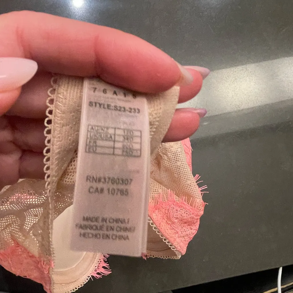 NWOT STELLA MCCARTNEY LACE BRA 34D - Image 7