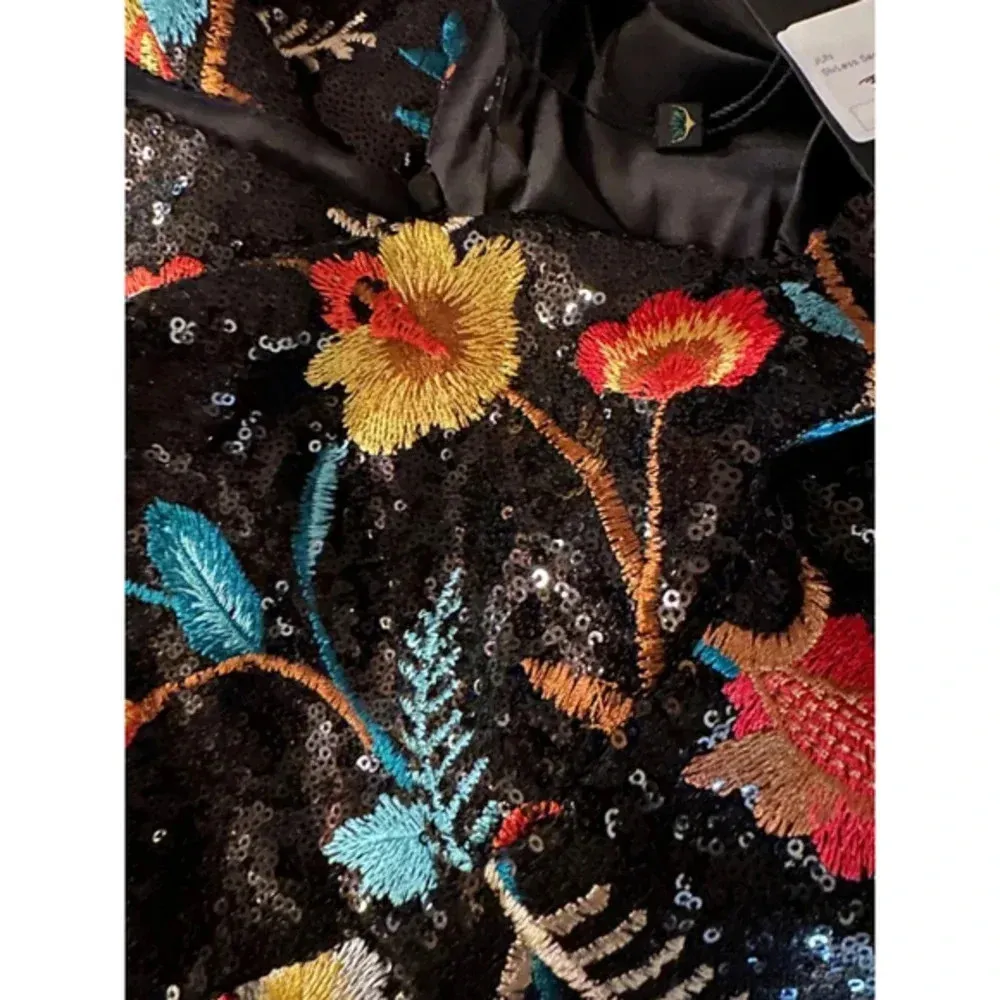 forest lily sequin dress Forest Lily Black Multi Sequin Dress Size 6 - $125 New With Tags