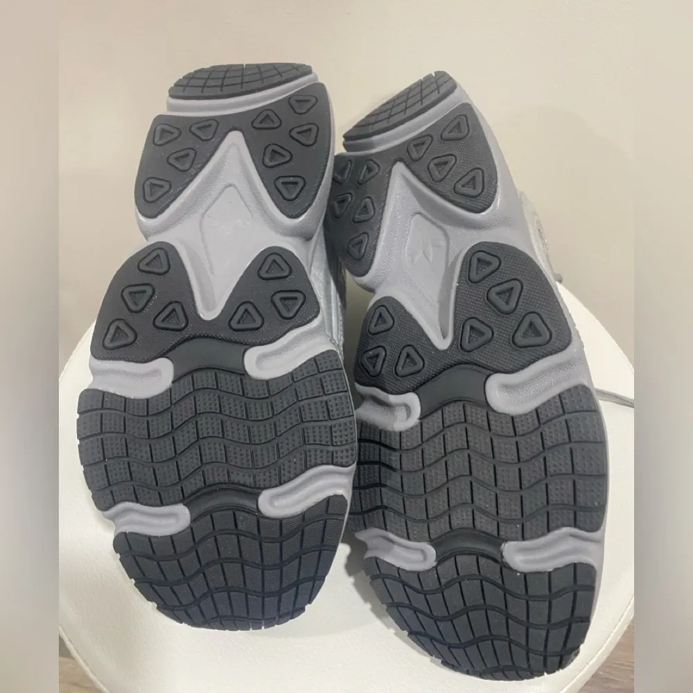 Adidas Ozmillen Sneakers Women’s 6.5 Gray Purple Y2K Chunky Dad Shoes NWT - Image 9