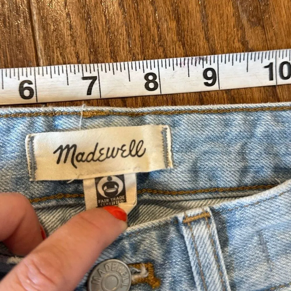 Madewell the curvy perfect vintage high rise straight jeans 25 petite - Image 6
