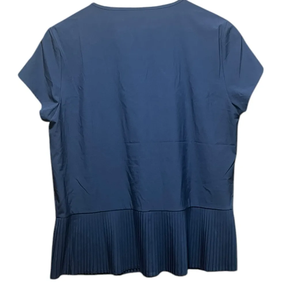 Spanx Yes, Pleats! Midnight Navy Tee Shirt Size Medium - Image 8