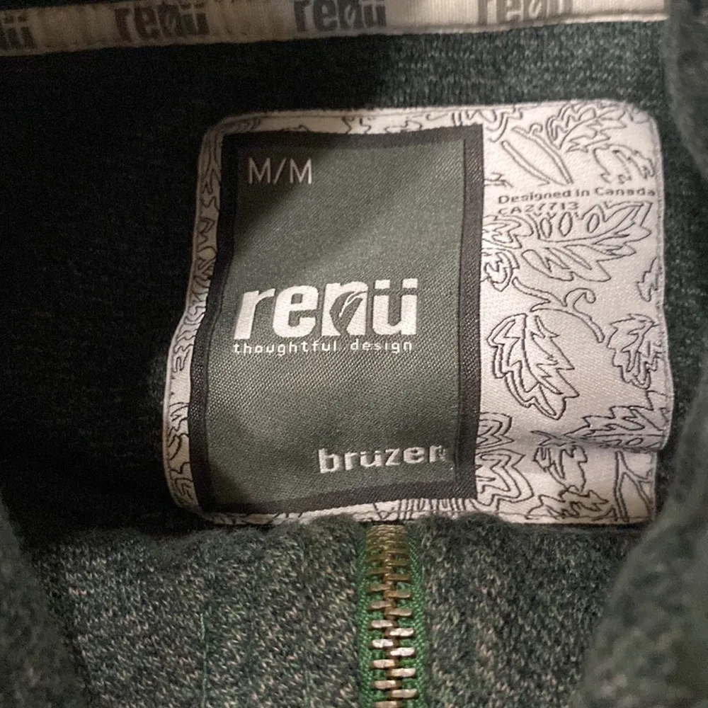 Renu Bruzen Green Oregon Ducks Full Zip Toggle Closure Sweater Size M Size M - Image 3